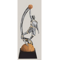 Male Basketball Motion Xtreme Resin Trophy (9")
